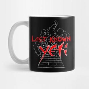 Last Known Yeti Illuminati Old Mug